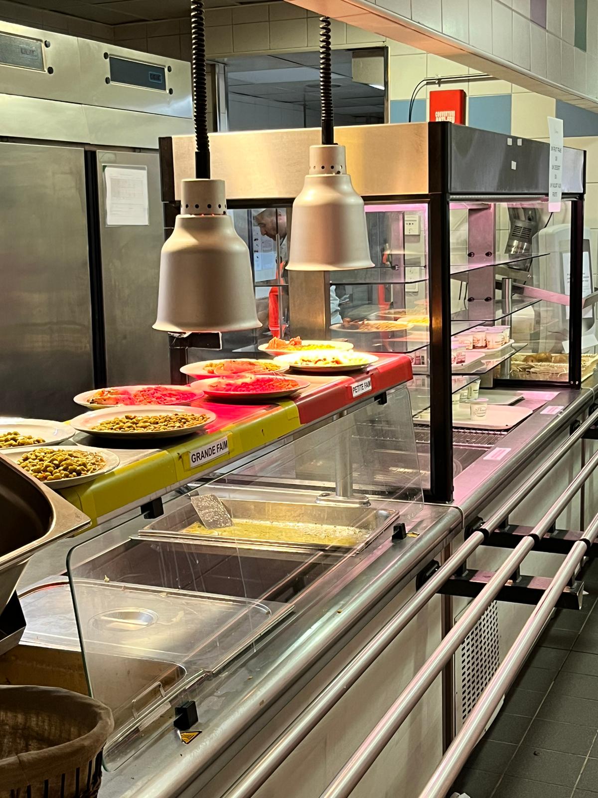 Visite de la cantine du site de Croix Rousse